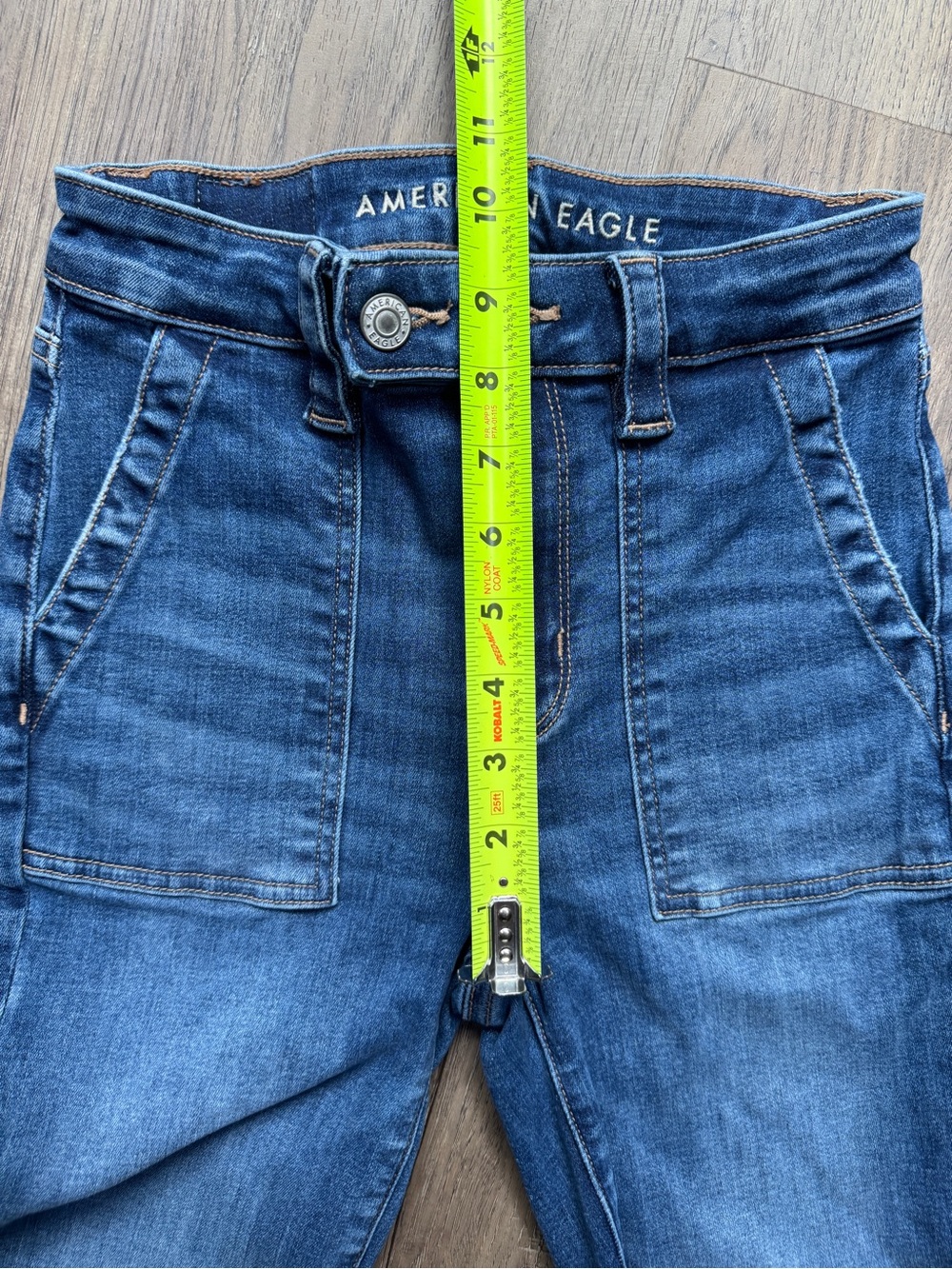 American Eagle Outfitters Women's Super High-Rise Flare - Size 00 Regular - Picture 8 of 14